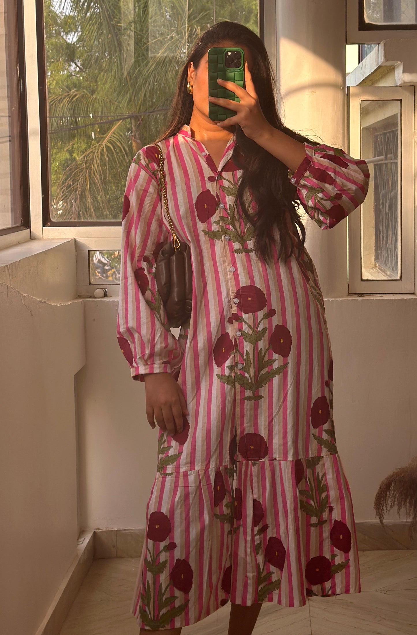 La rose poppy maxi