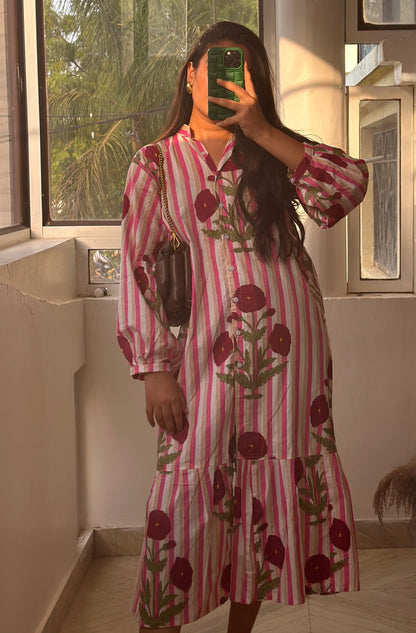 La rose poppy maxi