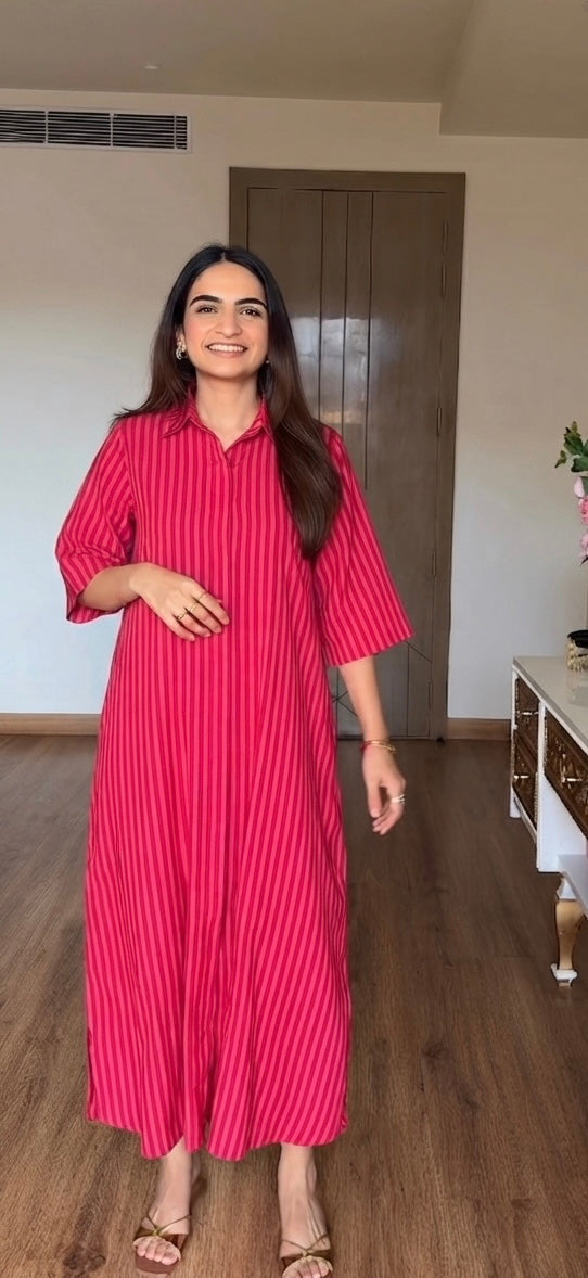 Meadow shirt dress