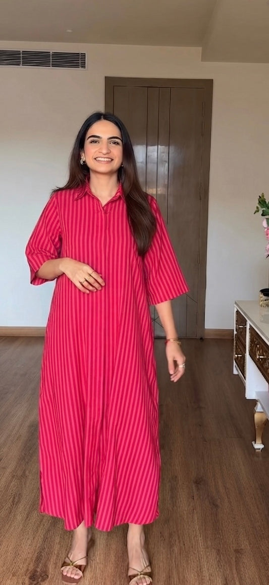 Meadow shirt dress