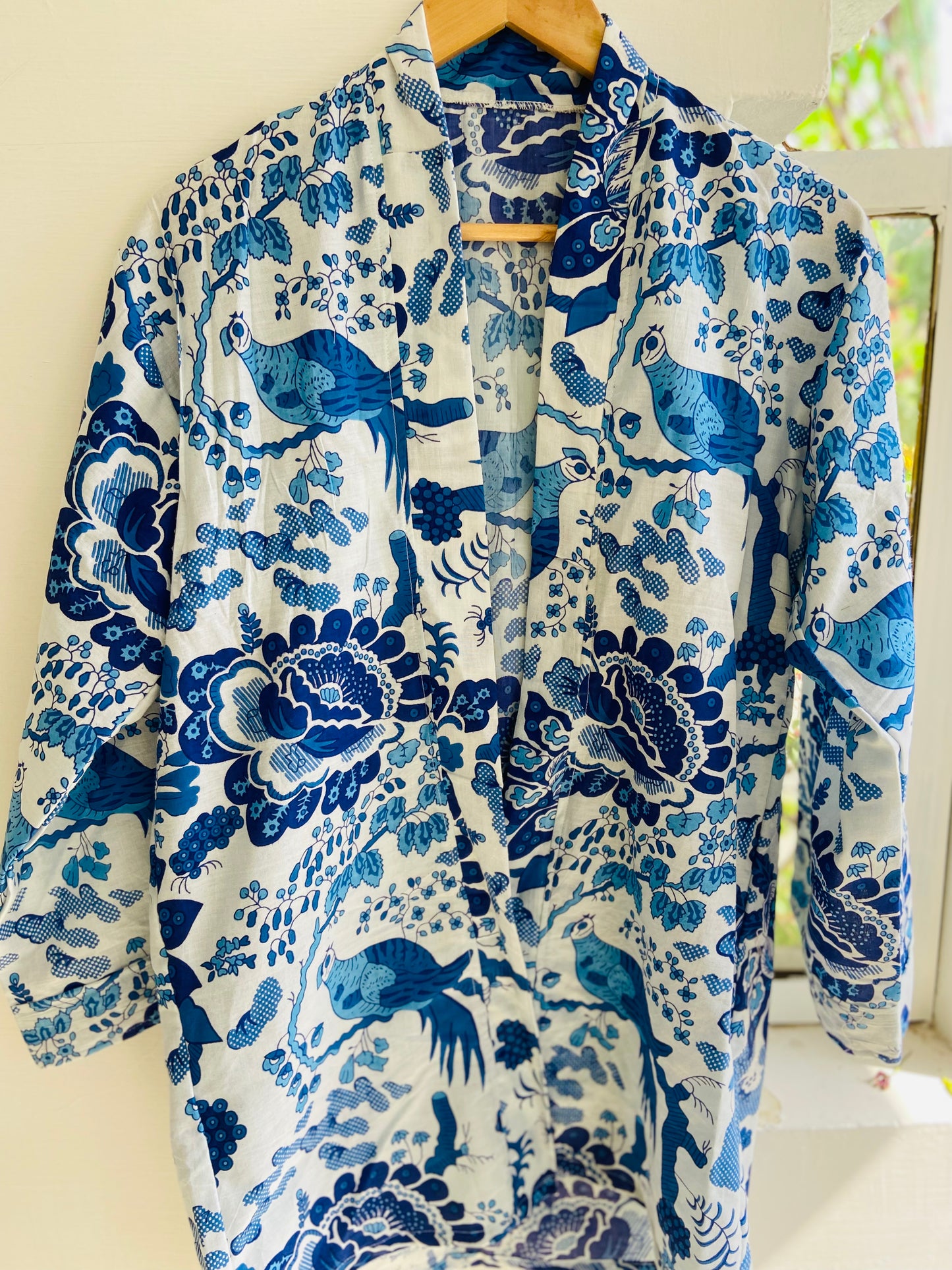 Blue Bird Kimono