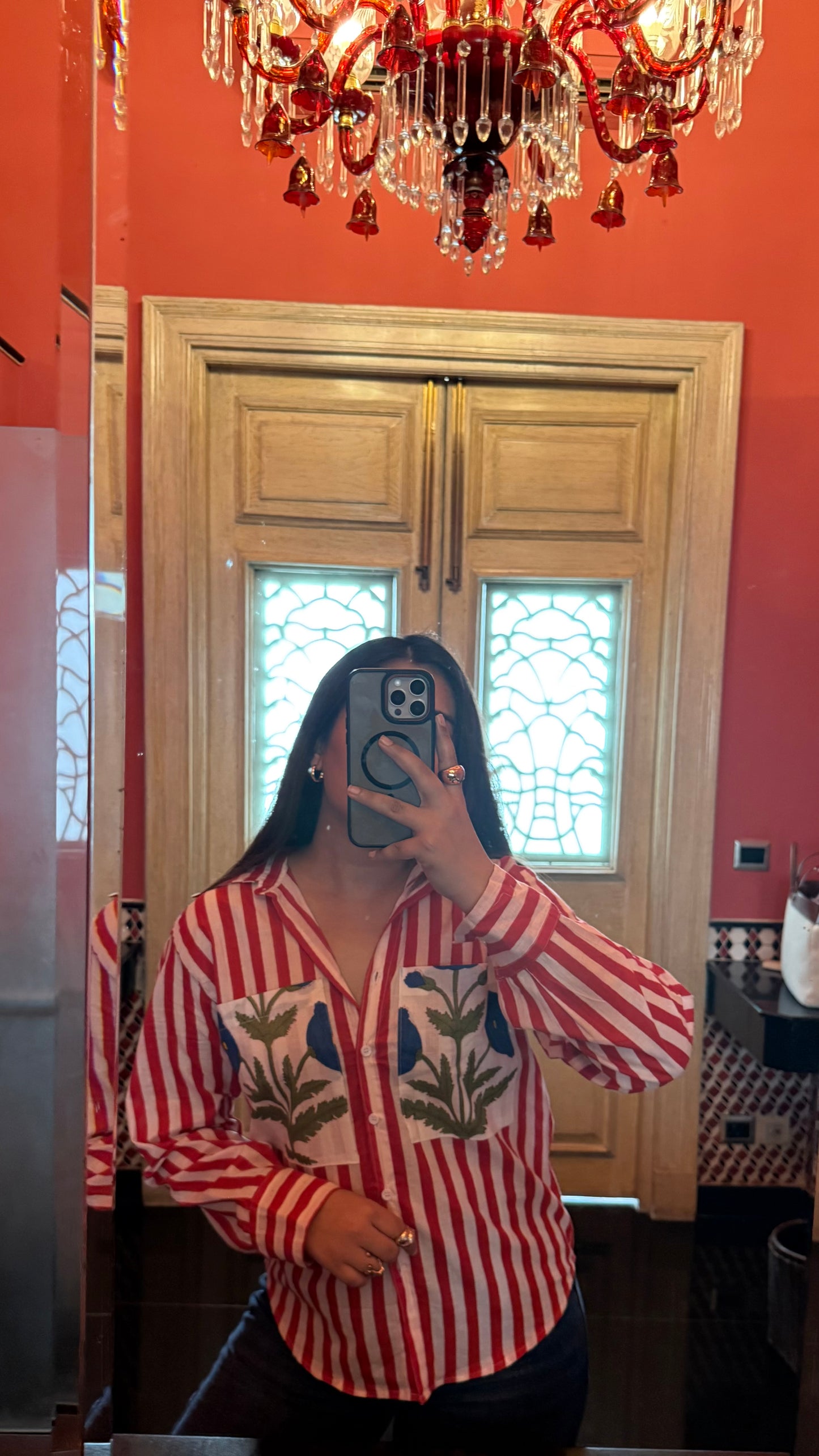 Red & blue Poppy Luxury Pret