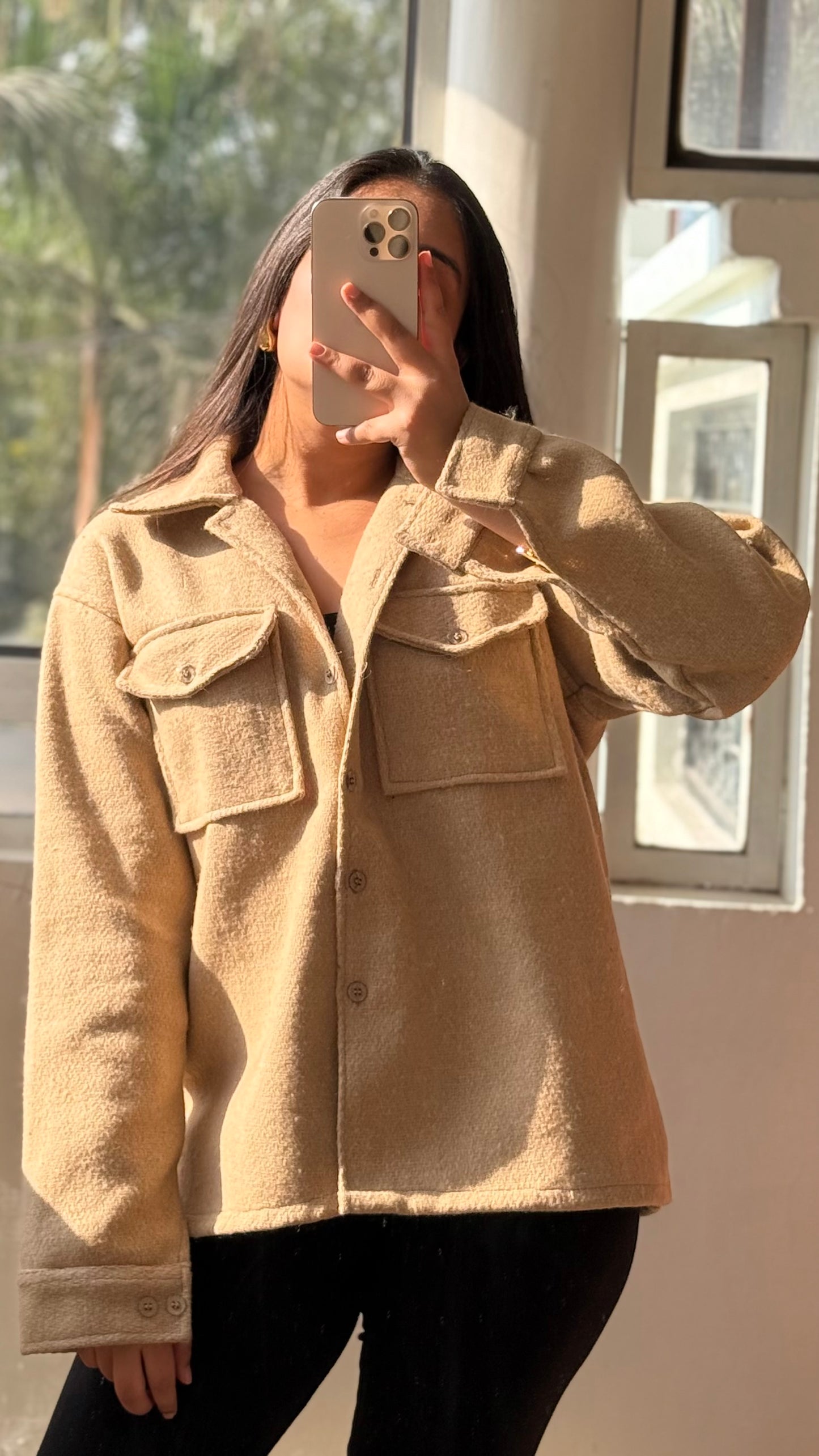 Tan Shacket