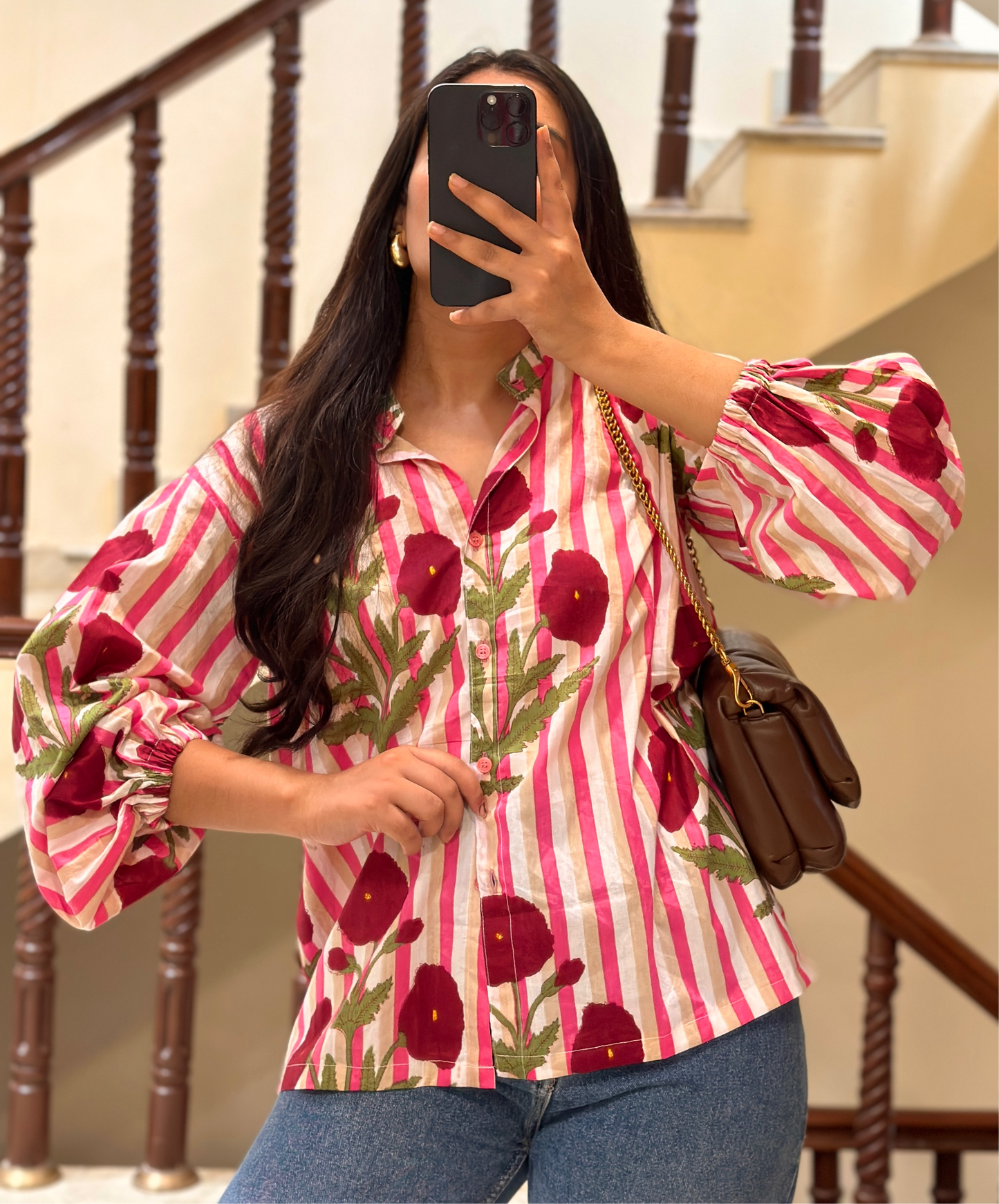 PINK POPPY SHIRT
