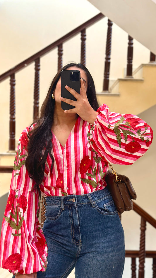 Limited edition la poppy shirt