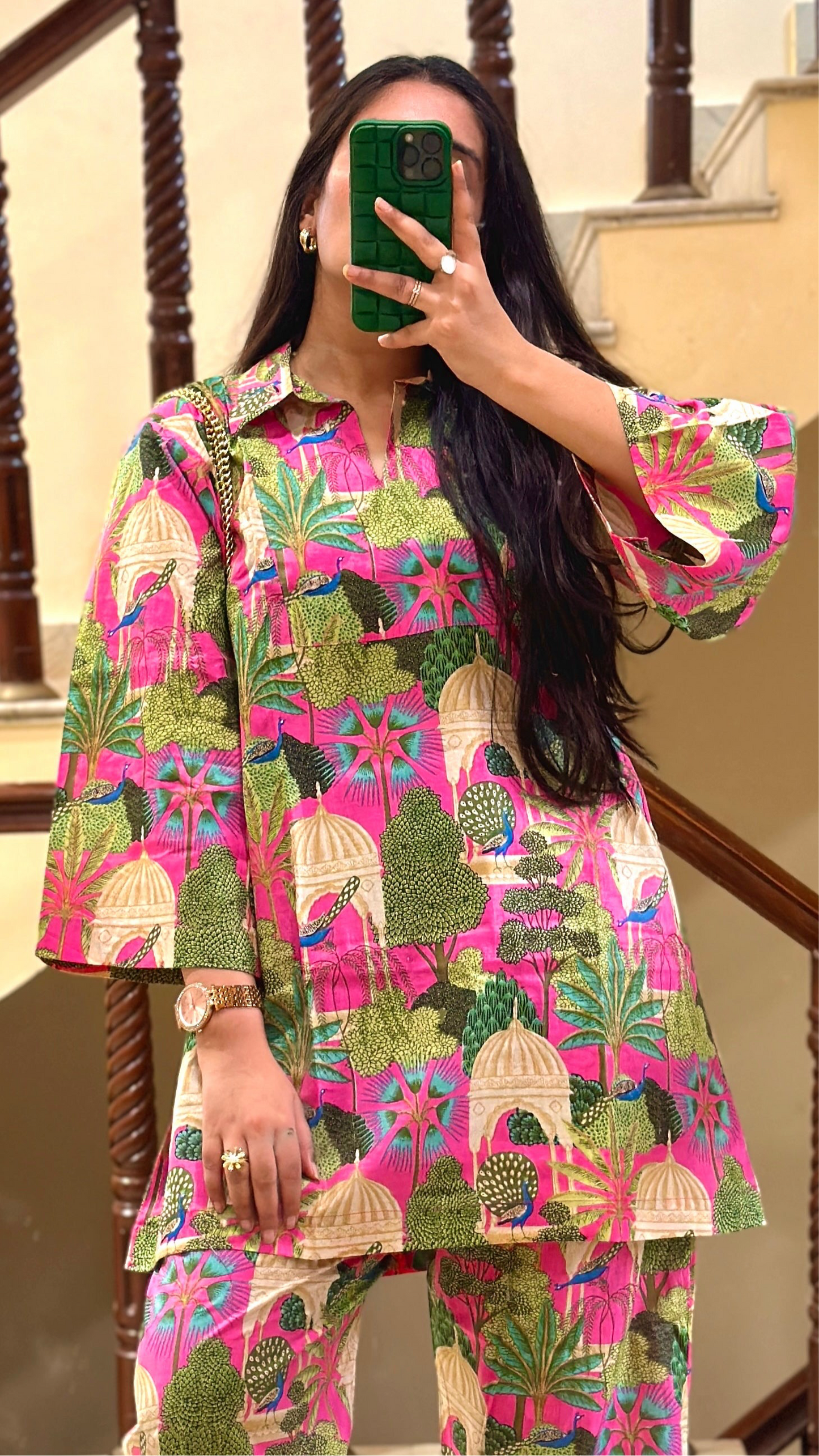 Pink city cordset