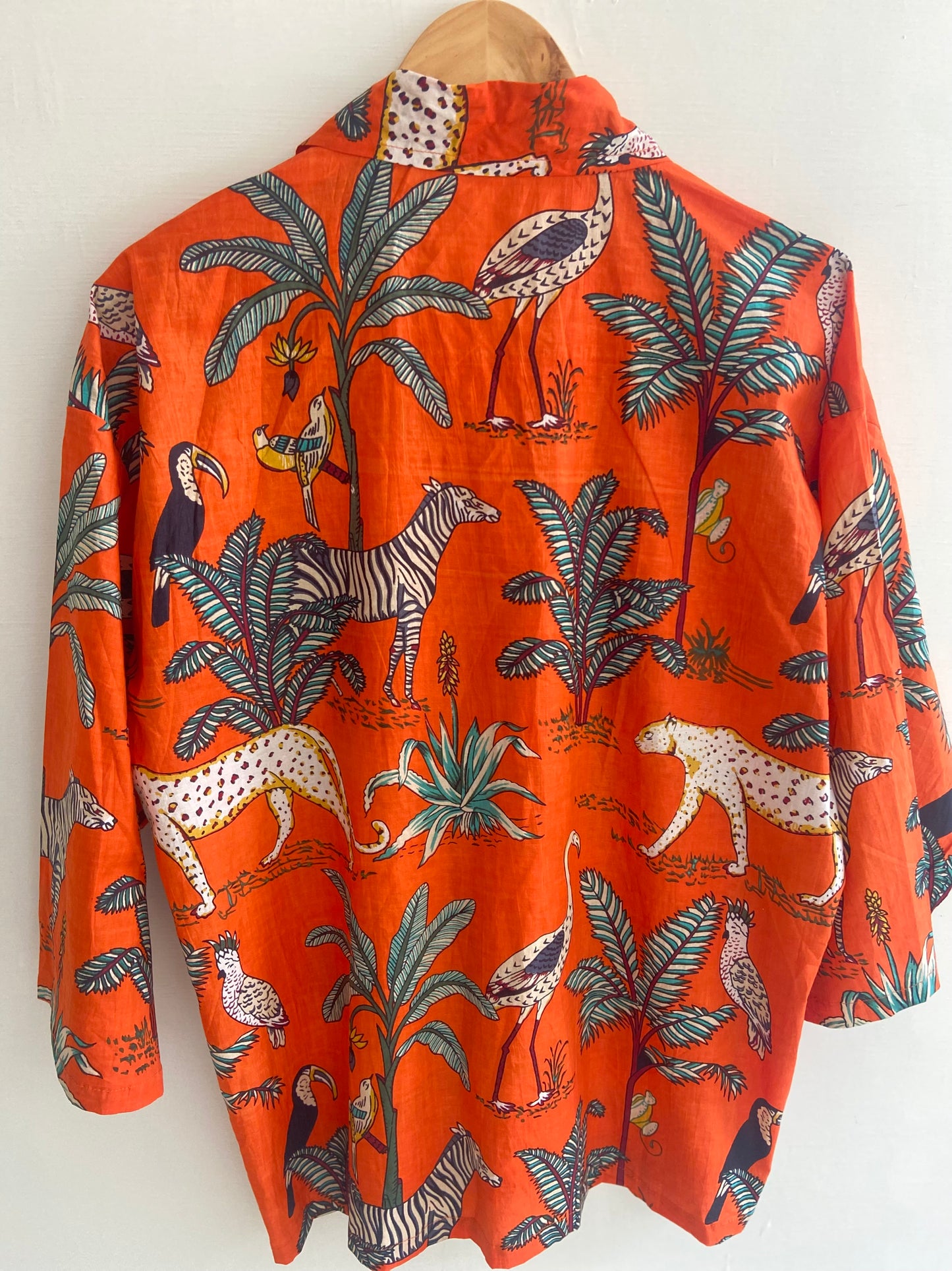 ORANGE JUNGLE SHIRT