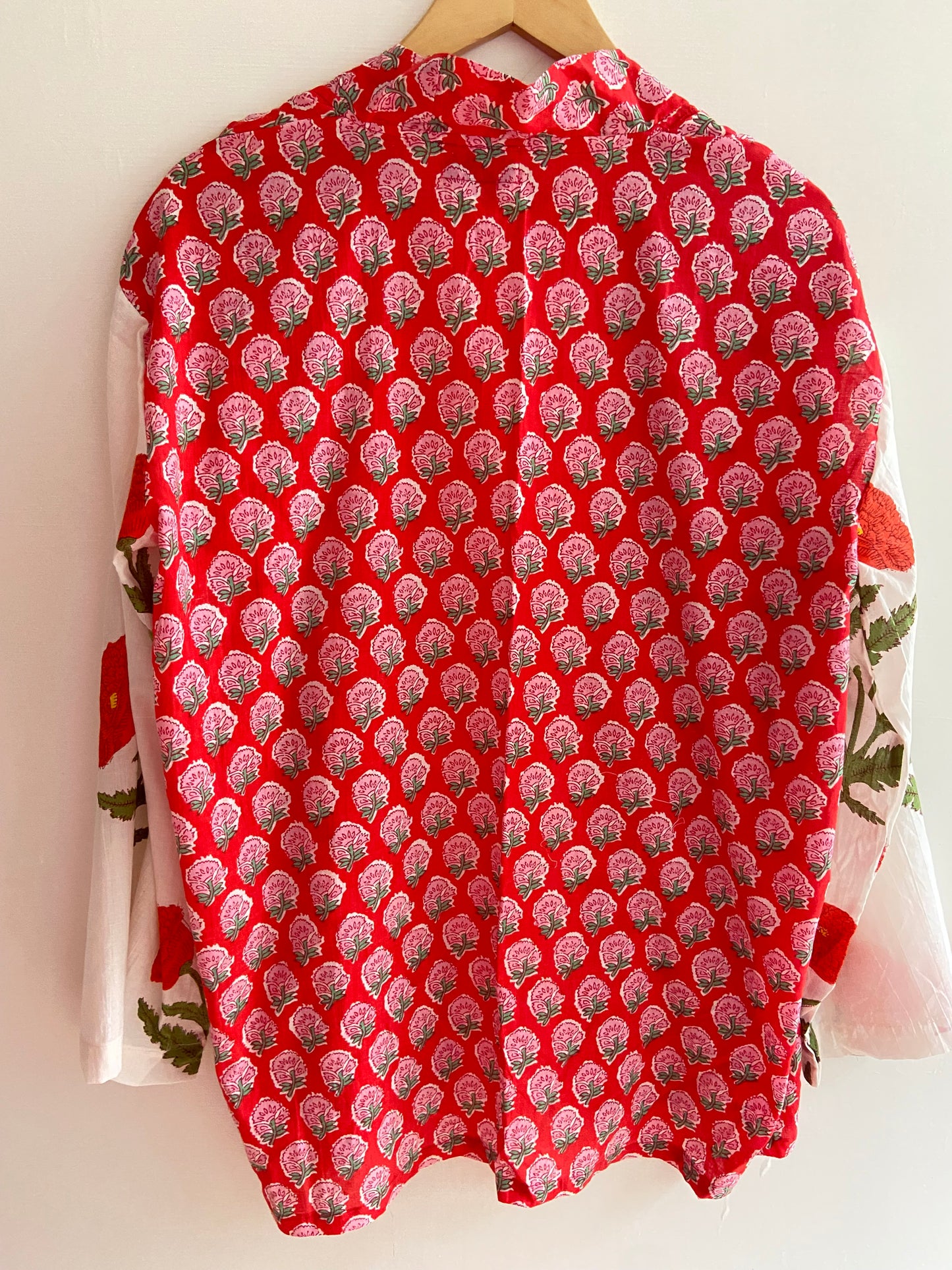 Limited edition poppy kimono