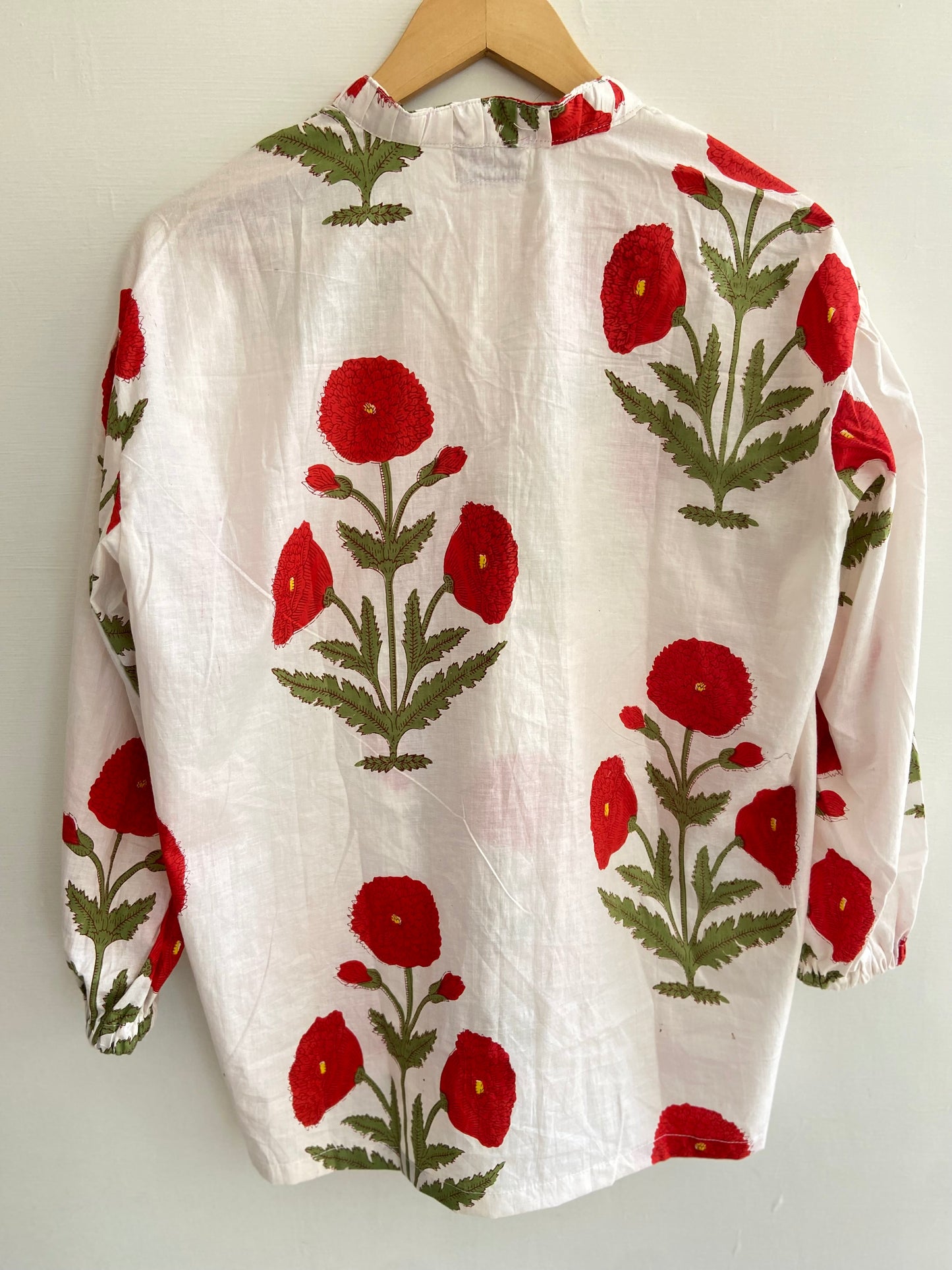 RED POPPY SHIRT