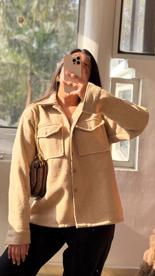 Tan Shacket