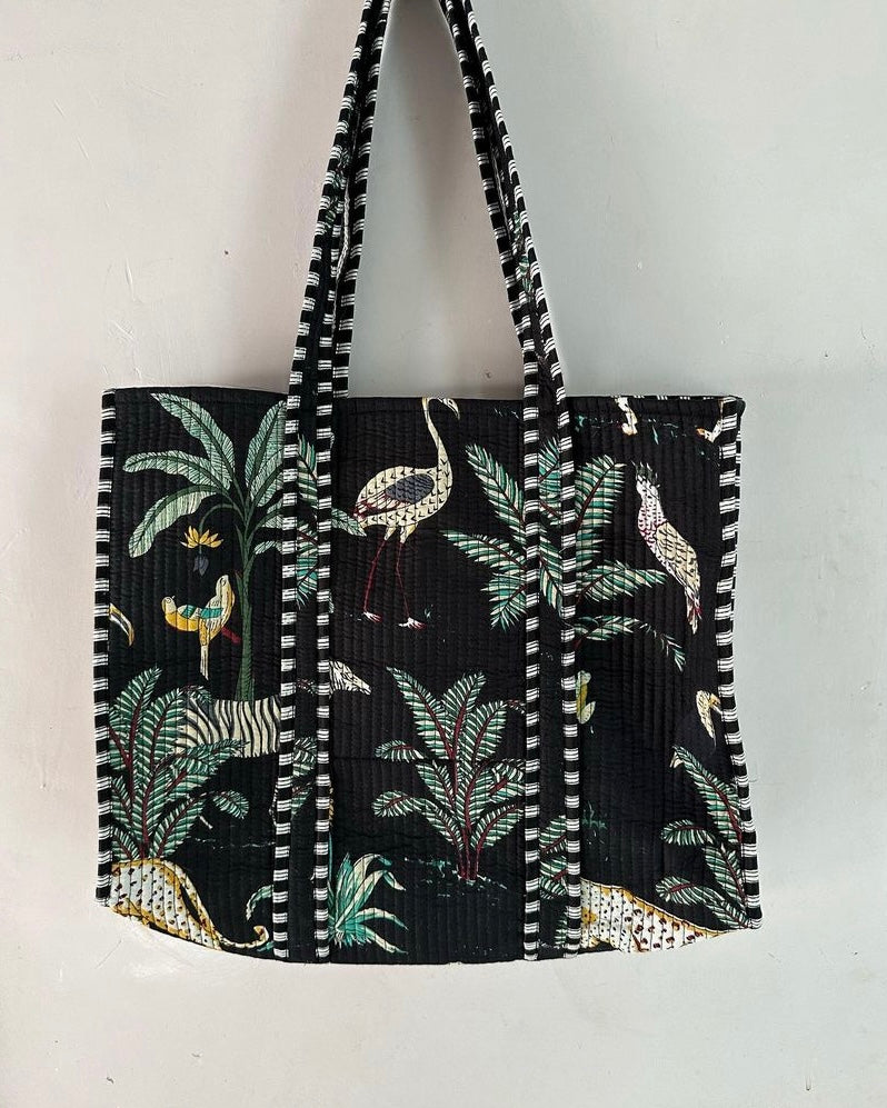 Quilted handbag