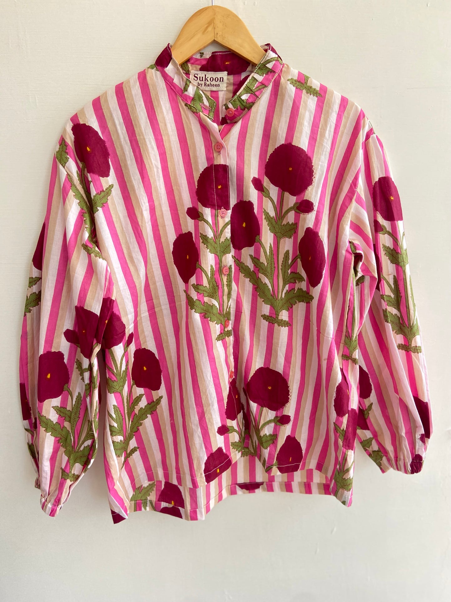 PINK POPPY SHIRT