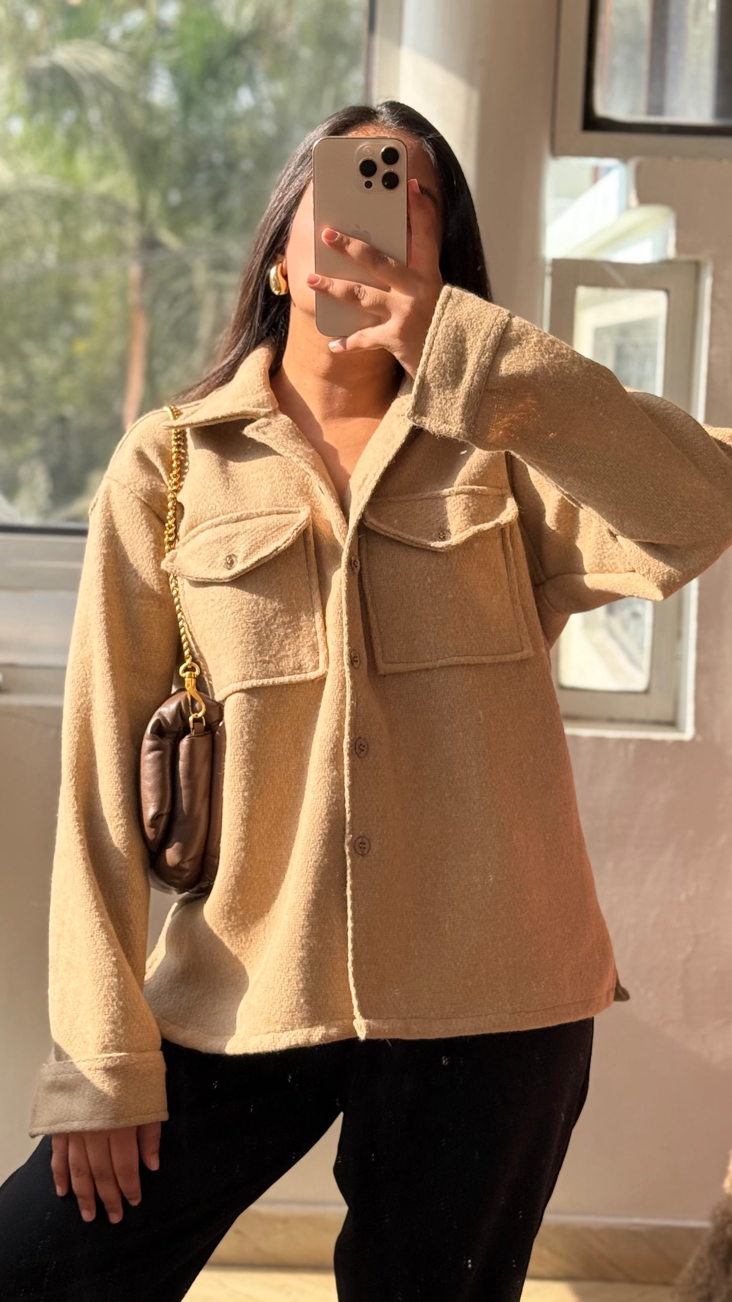 Tan Shacket