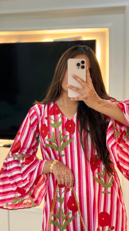 La poppy rose dress