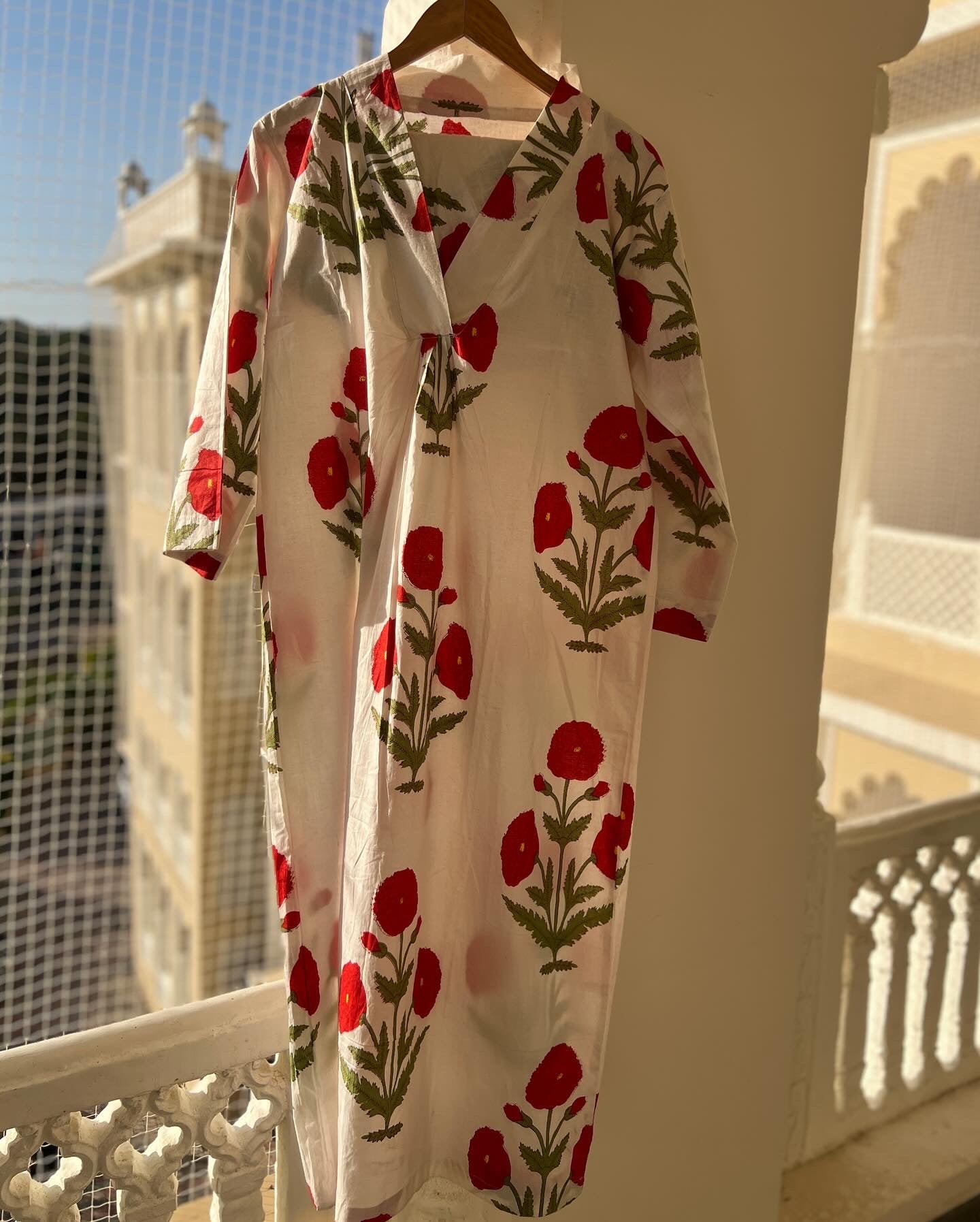 Red Poppy Co-ord Set