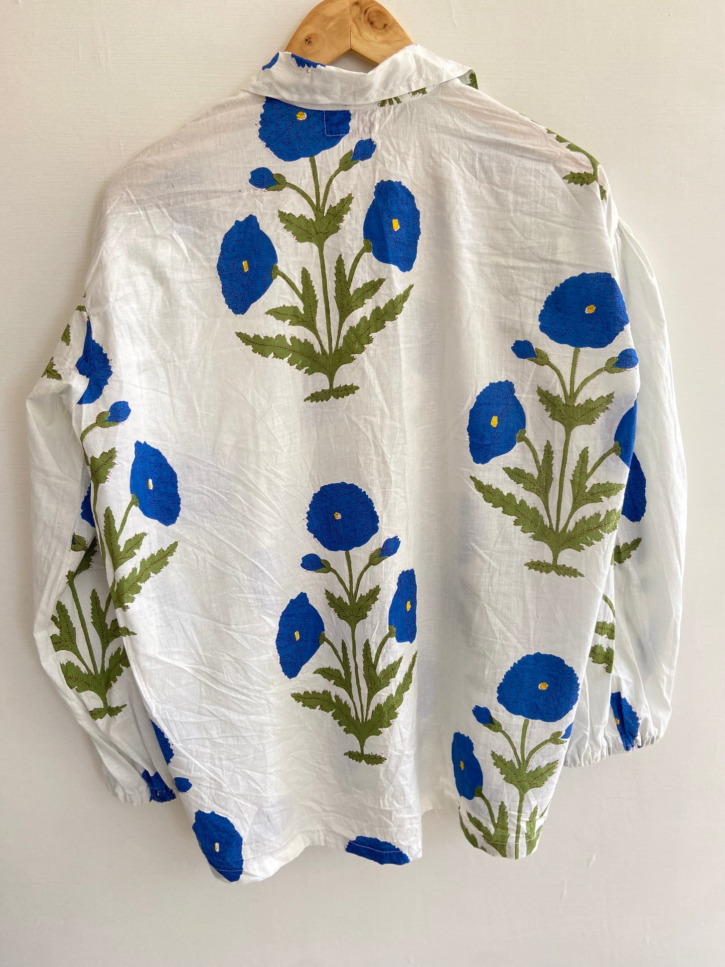 BLUE POPPY SHIRT