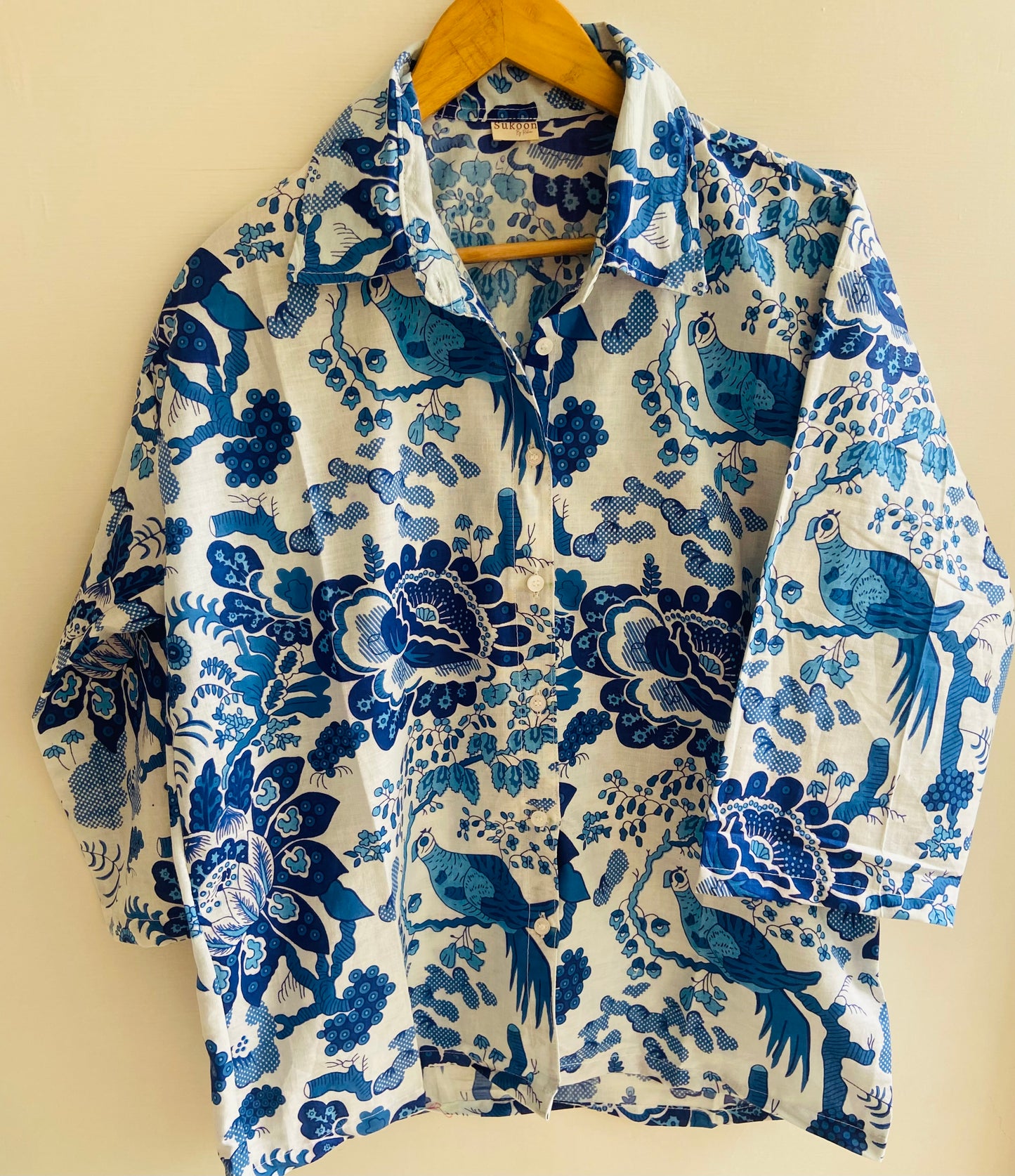 BLUE BIRD SHIRT