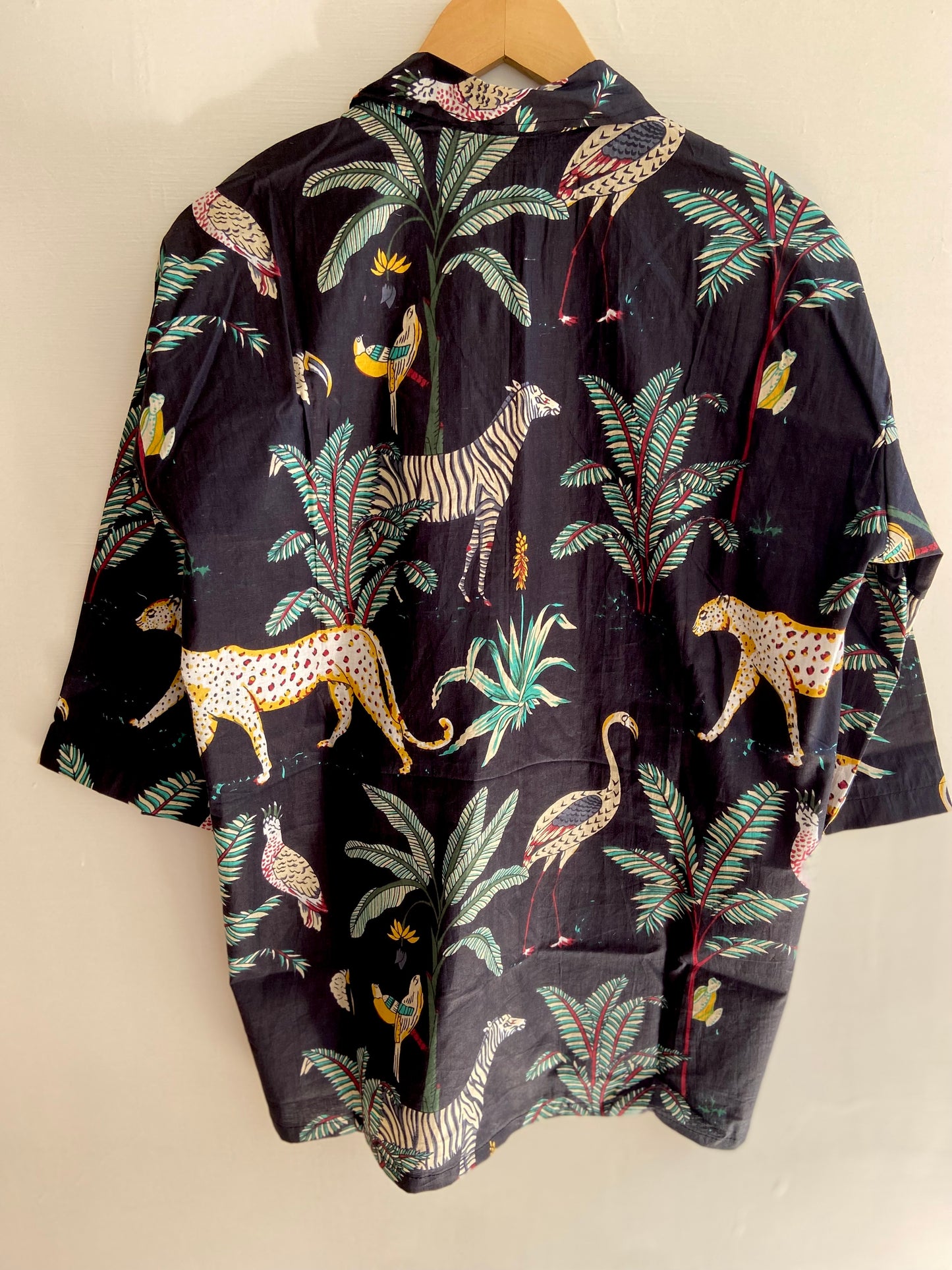 BLACK  JUNGLE SHIRT