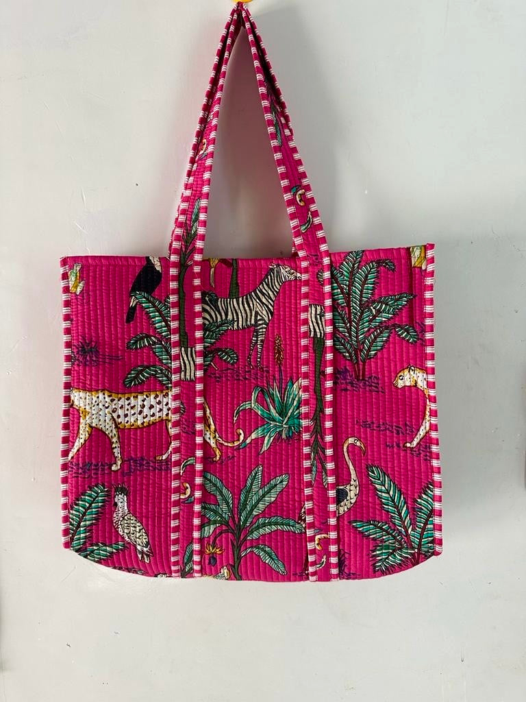Quilted handbag