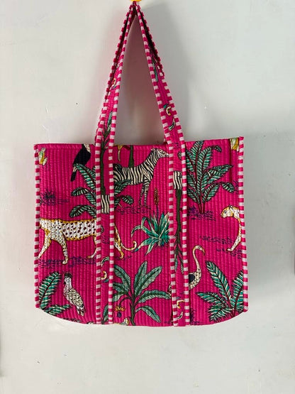 Quilted handbag