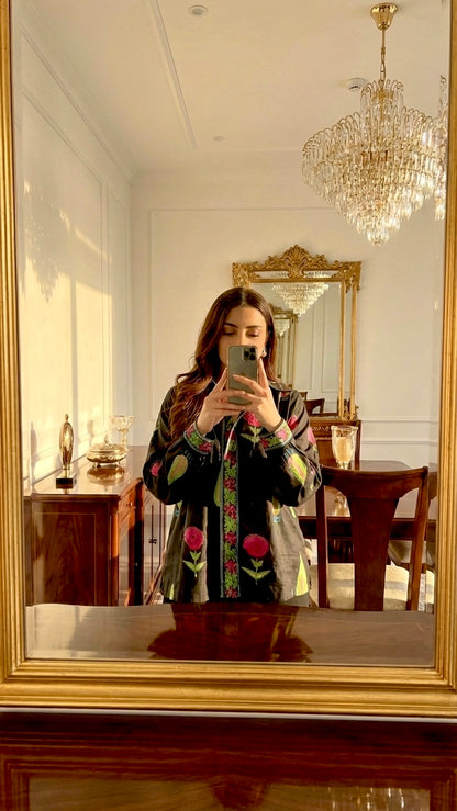 Lux limited edition black mughal shirt