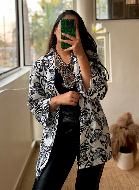 Zebra Kimono